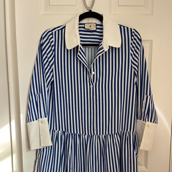 Womens Striped Tuckernuck Dress - Picture 1 of 3